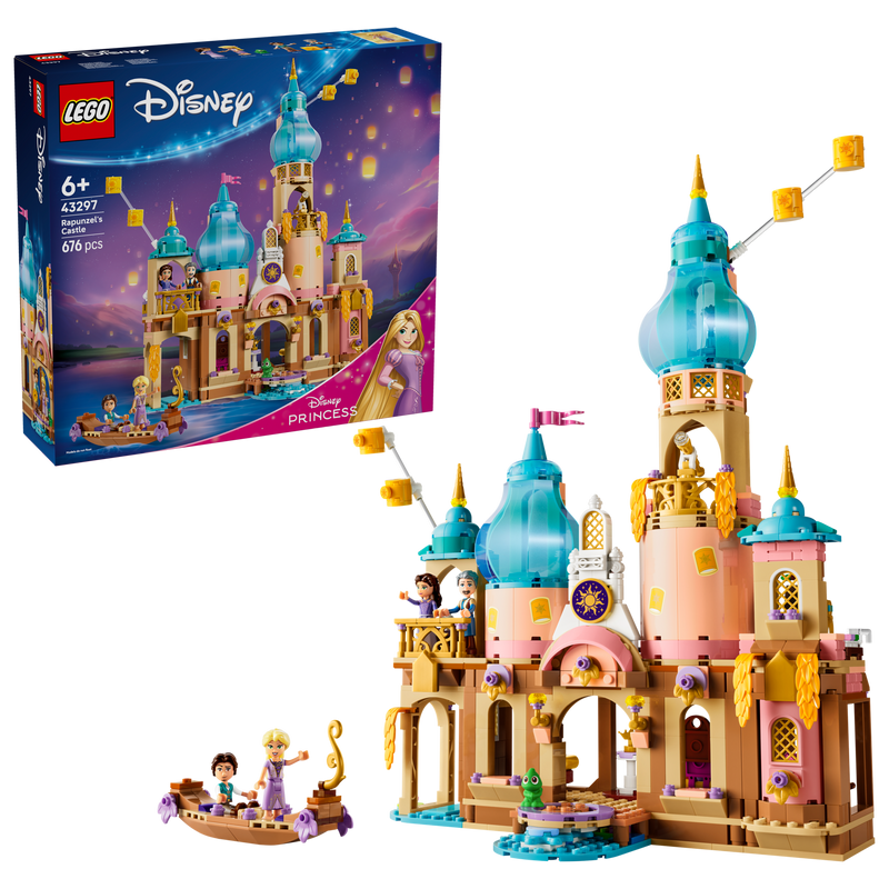 LEGO Rapunzel's Castle Disney Tangled building set (British brand)
