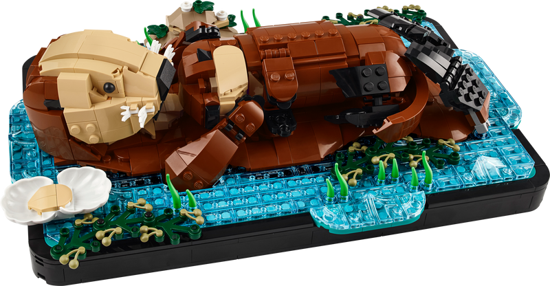 LEGO Floating Sea Otters building set model, UK version