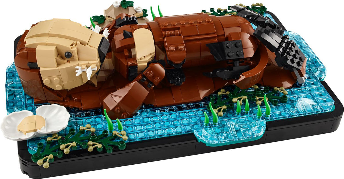 LEGO Floating Sea Otters building set model, UK version