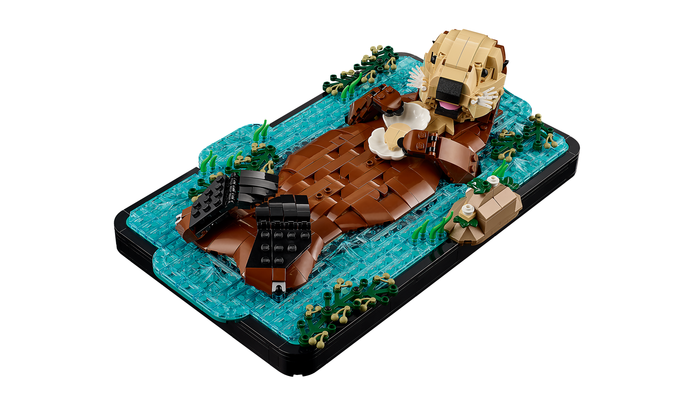 LEGO Floating Sea Otters building set model, UK version