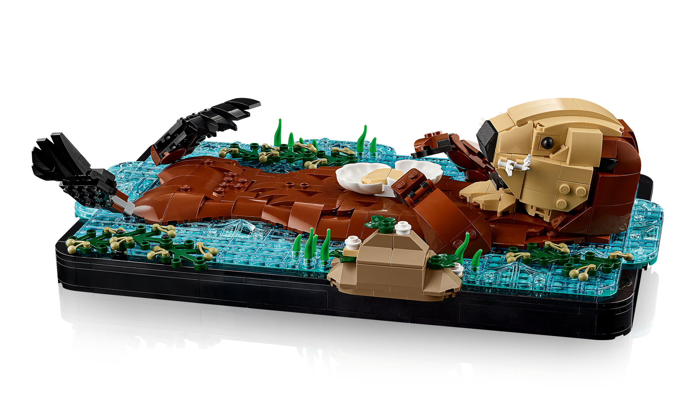 LEGO Floating Sea Otters building set model, UK version