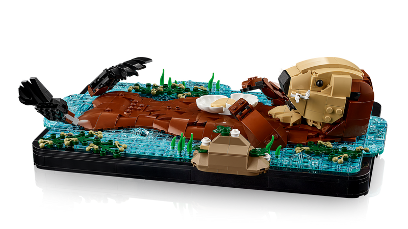 LEGO Floating Sea Otters building set model, UK version