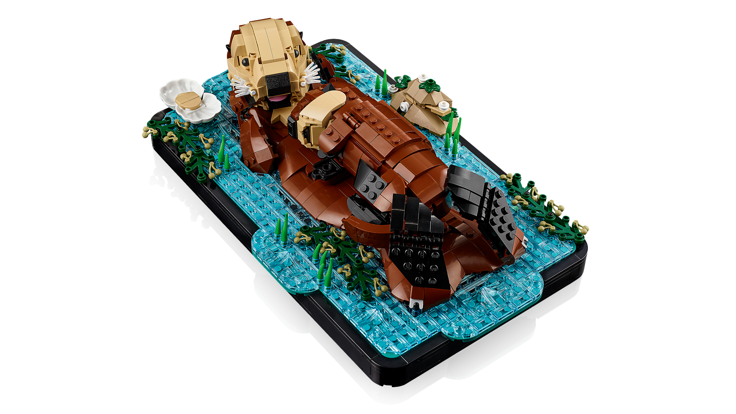 LEGO Floating Sea Otters building set model, UK version