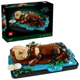 LEGO Floating Sea Otters building set model, UK version