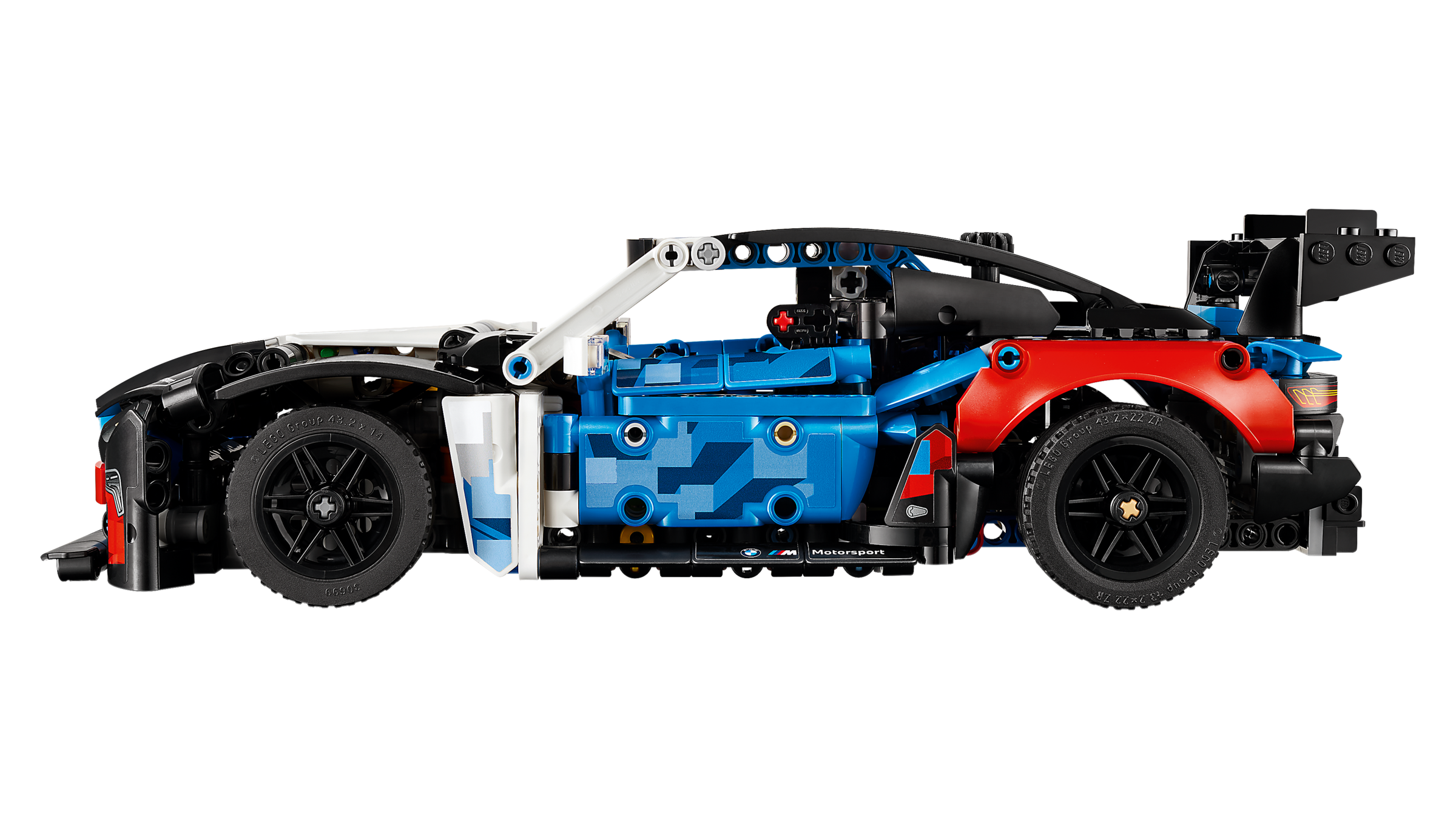 LEGO Technic BMW M4 GT3 EVO race car model kit, imported from the UK