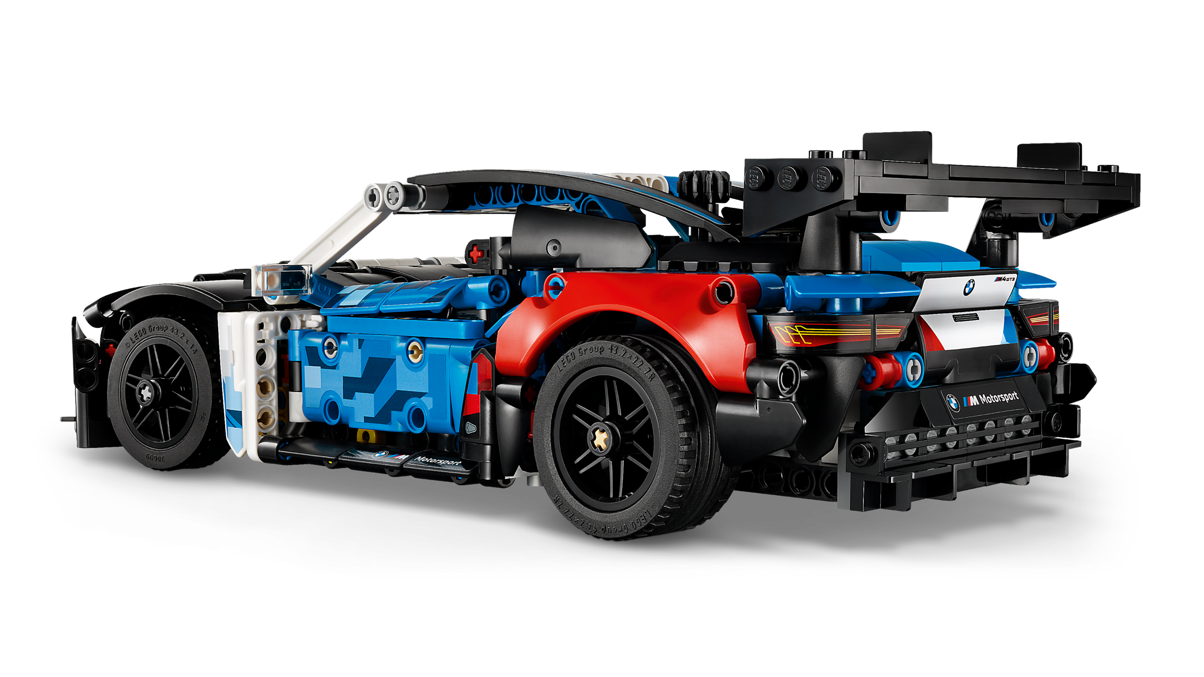 LEGO Technic BMW M4 GT3 EVO race car model kit, imported from the UK