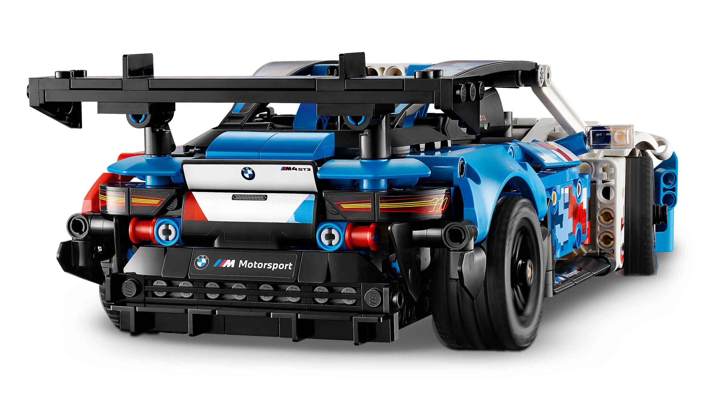 LEGO Technic BMW M4 GT3 EVO race car model kit, imported from the UK
