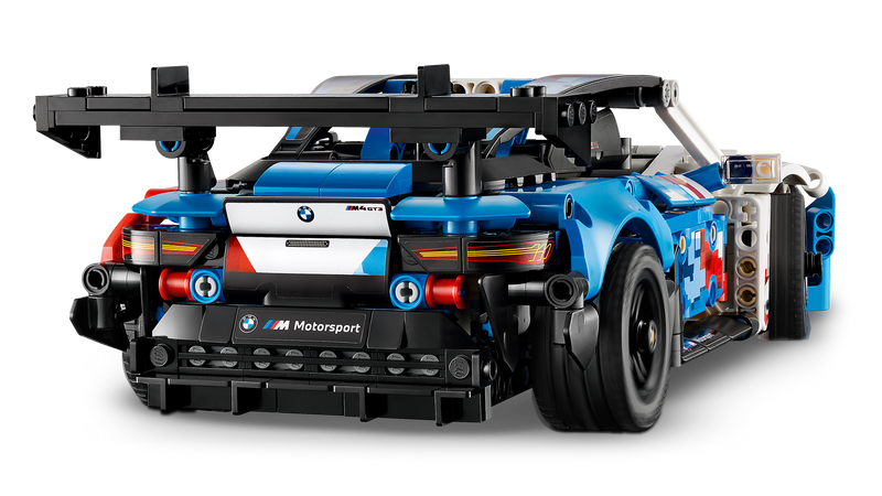 LEGO Technic BMW M4 GT3 EVO race car model kit, imported from the UK