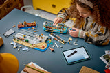 LEGO Classic Beach Streetcar building set with trolley and minifigures - British product