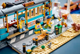 LEGO Classic Beach Streetcar building set with trolley and minifigures - British product