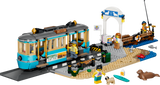 LEGO Classic Beach Streetcar building set with trolley and minifigures - British product