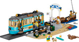 LEGO Classic Beach Streetcar building set with trolley and minifigures - British product