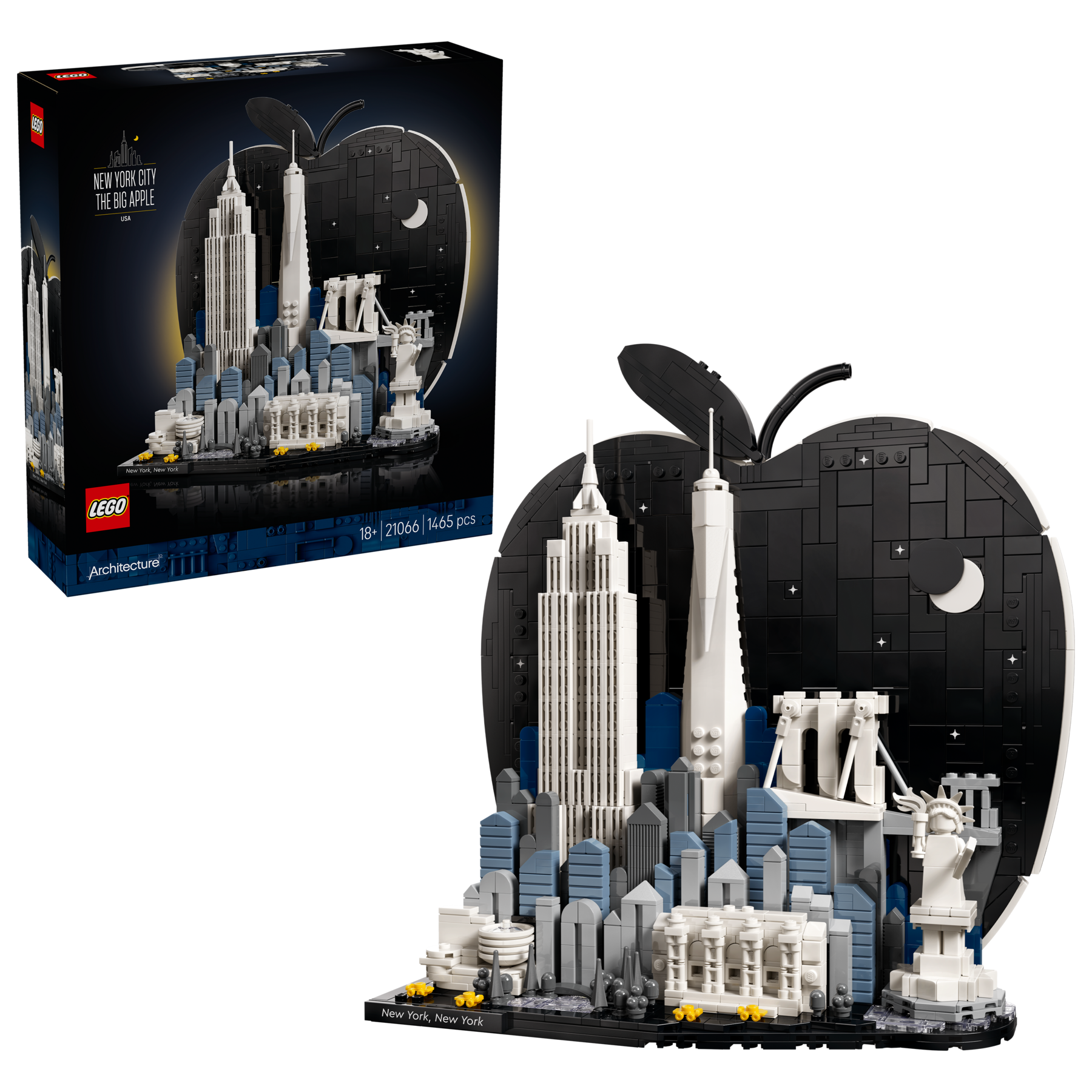 LEGO Architecture New York City building set 21066 (British brand)
