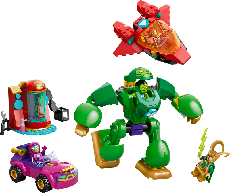 LEGO Loki vs. Team Iron Man building set 204pc - British product