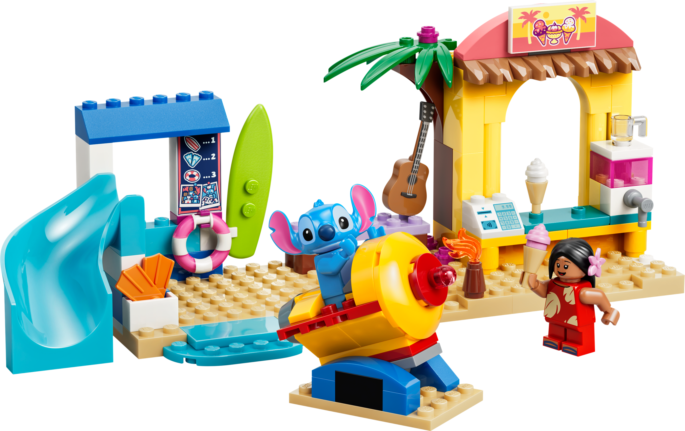 LEGO Beach Fun with Lilo & Stitch building toy 113 pieces (British brand)