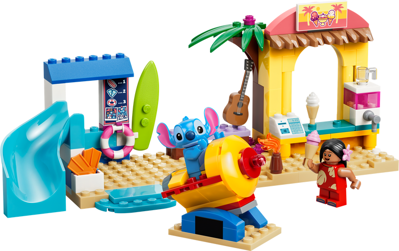 LEGO Beach Fun with Lilo & Stitch building toy 113 pieces (British brand)