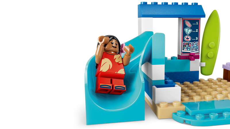 LEGO Beach Fun with Lilo & Stitch building toy 113 pieces (British brand)