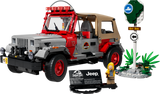 LEGO Jurassic Park Jeep Wrangler building set 1,924 pieces (British brand)