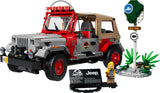 LEGO Jurassic Park Jeep Wrangler building set 1,924 pieces (British brand)