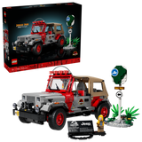 LEGO Jurassic Park Jeep Wrangler building set 1,924 pieces (British brand)
