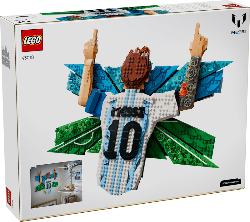LEGO Lionel Messi Celebration building set 1,427 pieces, UK version