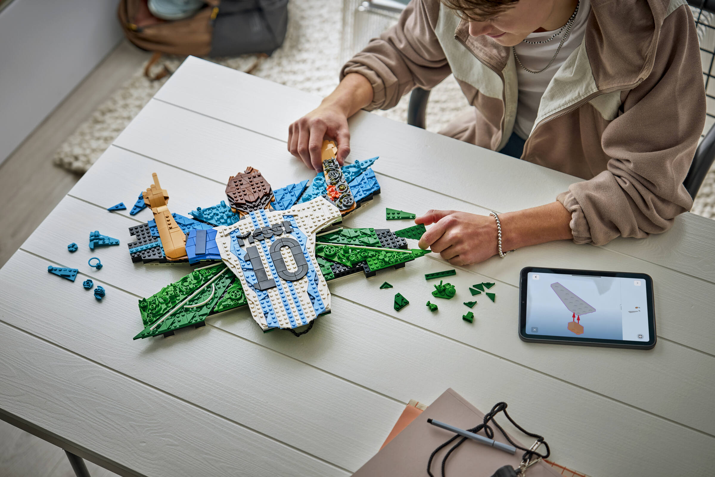 LEGO Lionel Messi Celebration building set 1,427 pieces, UK version