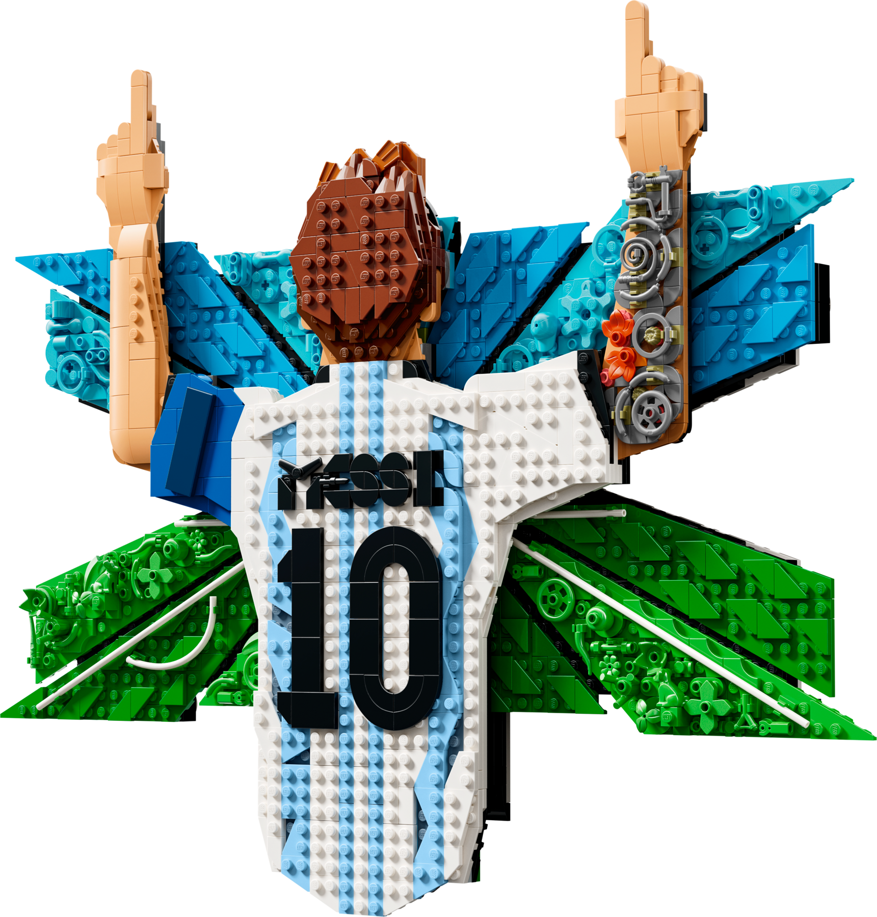 LEGO Lionel Messi Celebration building set 1,427 pieces, UK version