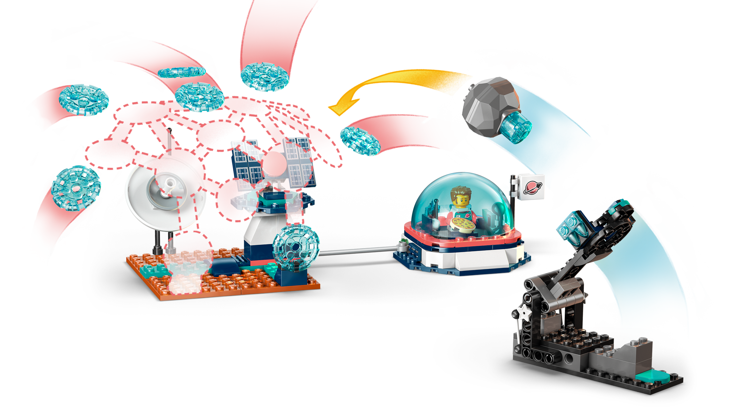 LEGO Mars Mission Science Kit 933 pieces, imported from the UK