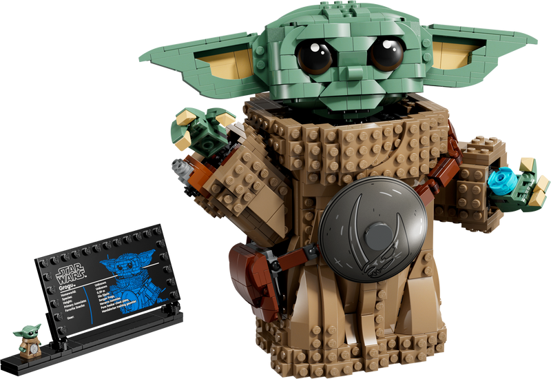 LEGO Star Wars Grogu Mandalorian Apprentice building toy (British brand)