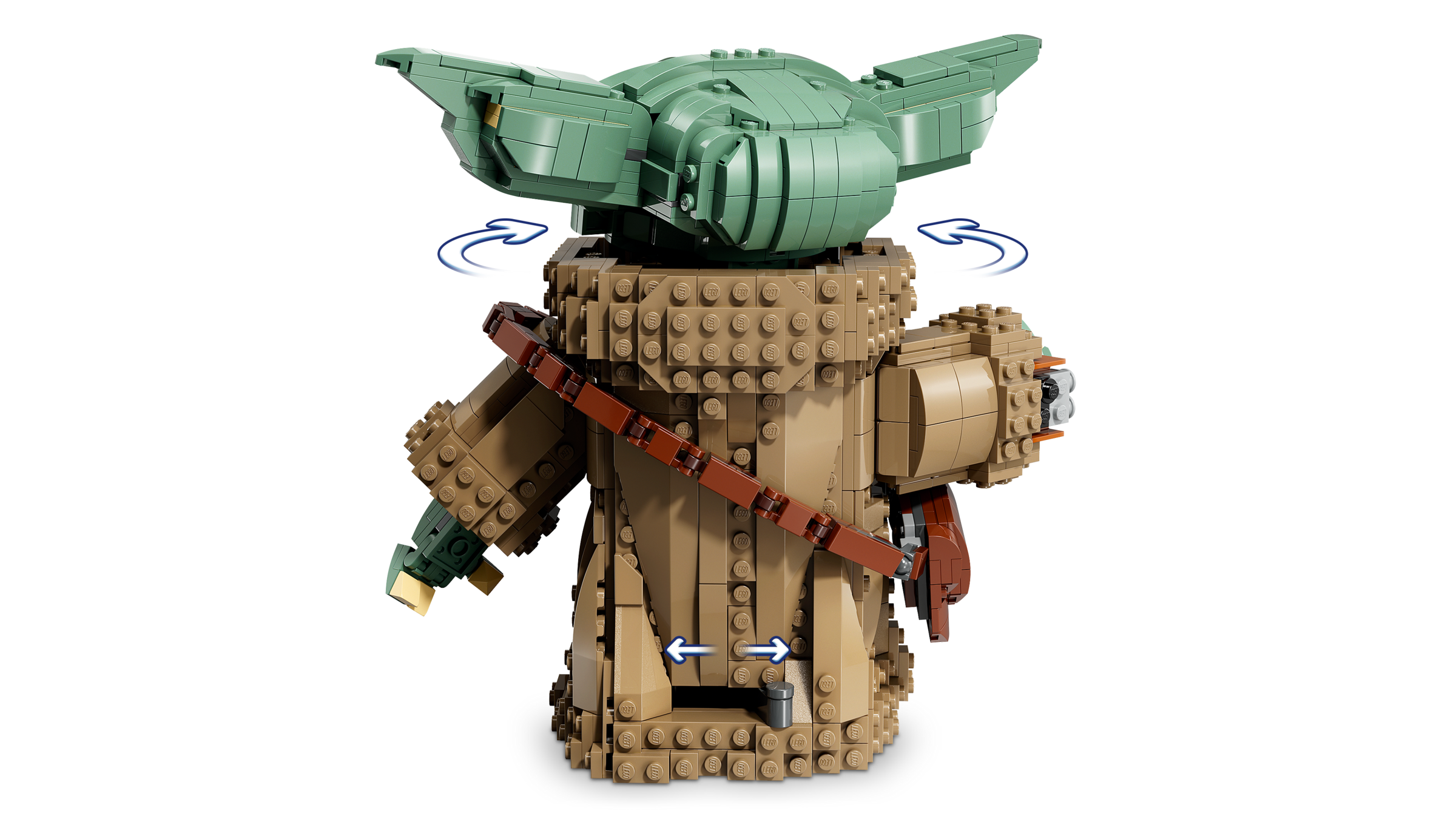 LEGO Star Wars Grogu Mandalorian Apprentice building toy (British brand)