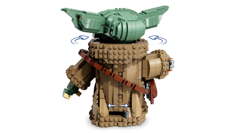 LEGO Star Wars Grogu Mandalorian Apprentice building toy (British brand)