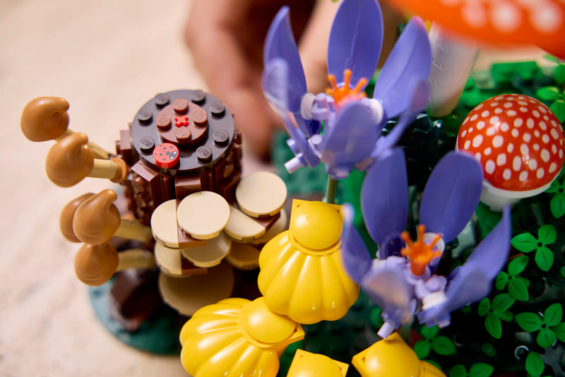 LEGO Woodland Mushrooms building set, imported from the UK