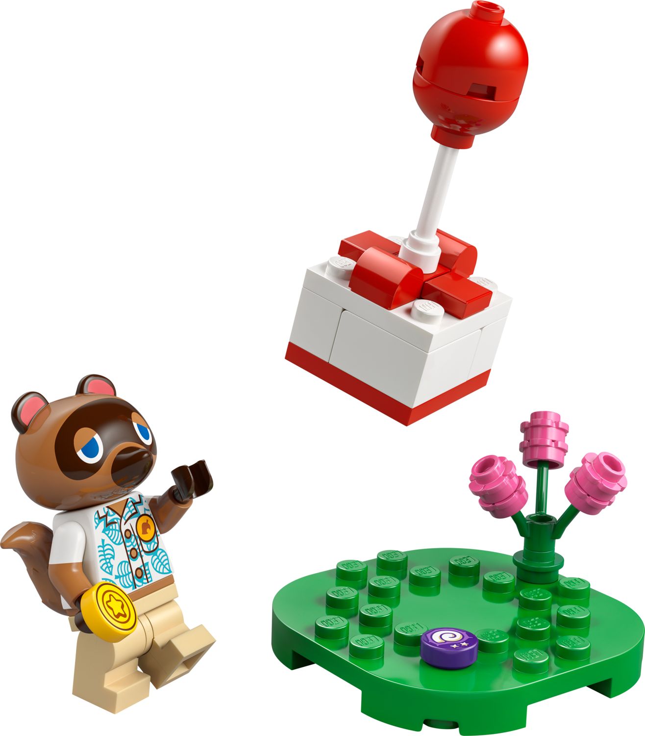 Tom Nook Bell coin balloon present collectible, imported from the UK