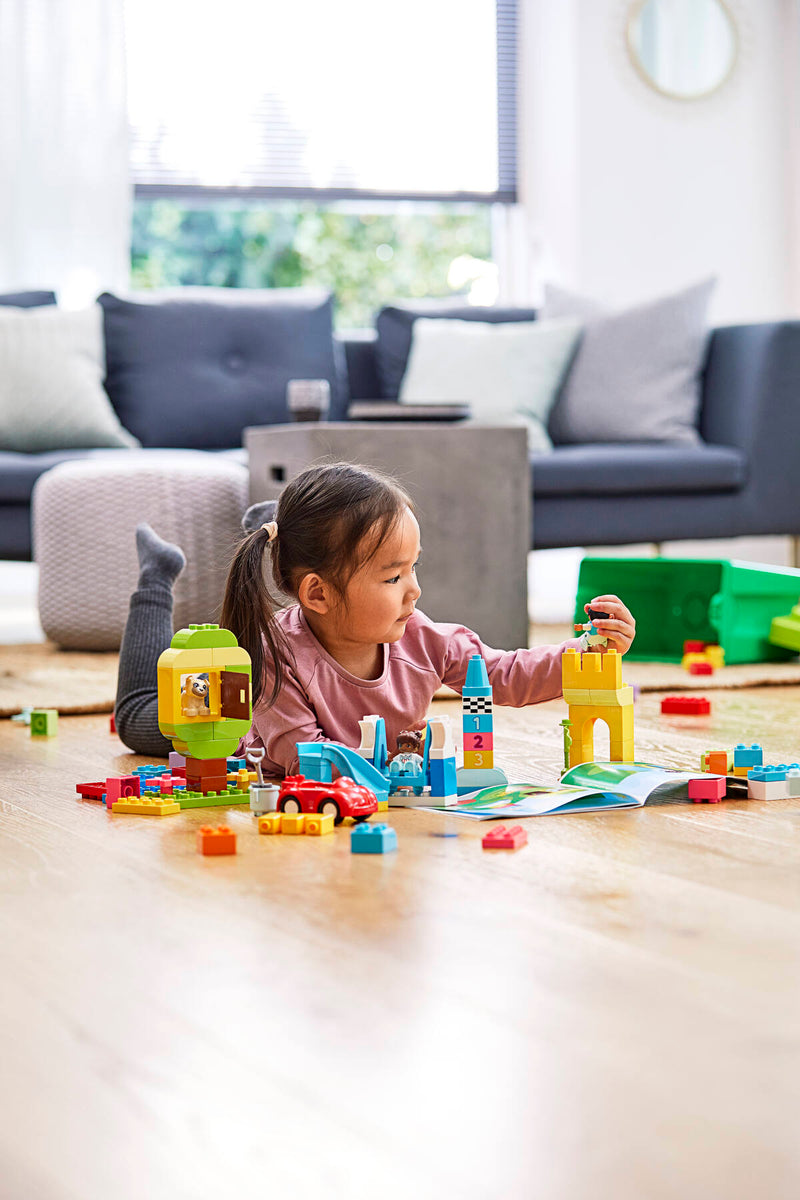 Duplo Deluxe Brick Box building toy 85 pieces - British product