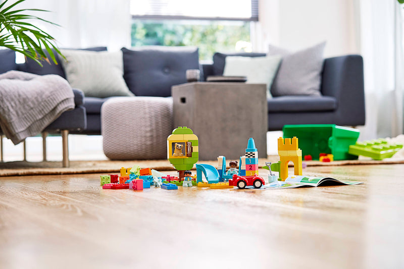 Duplo Deluxe Brick Box building toy 85 pieces - British product