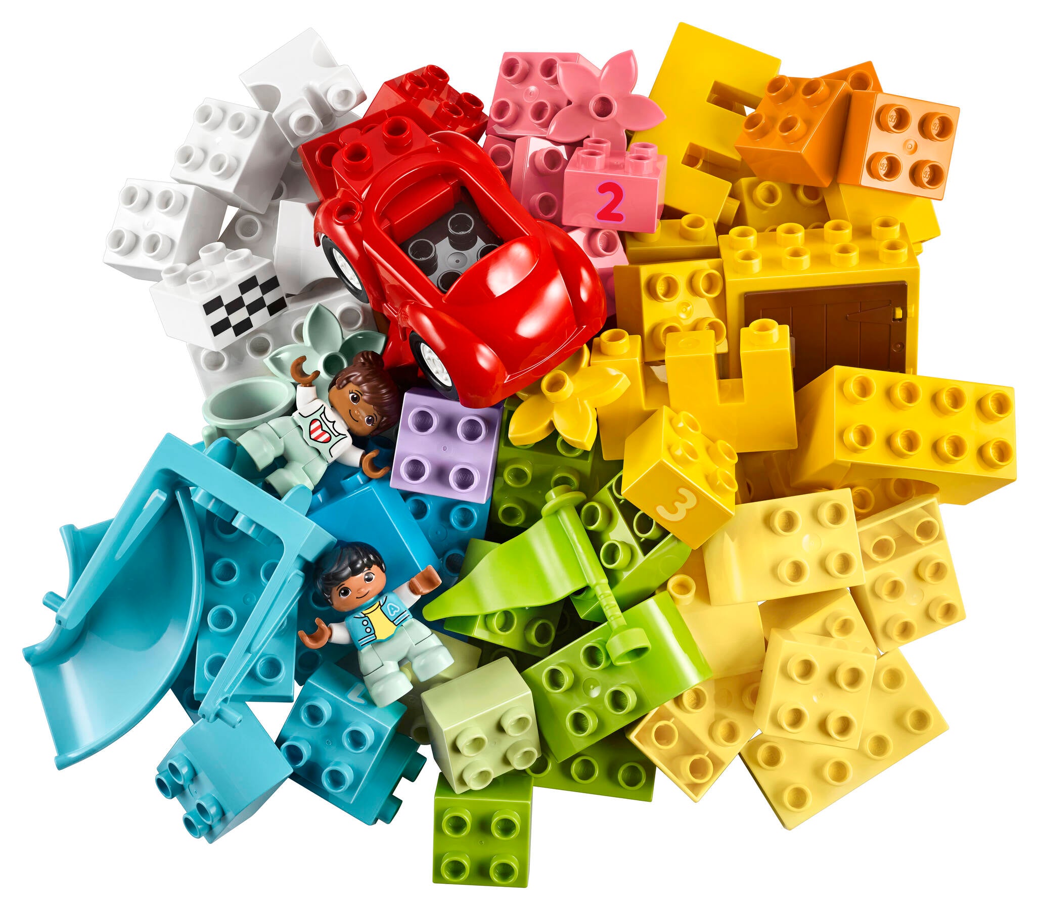 Duplo Deluxe Brick Box building toy 85 pieces - British product