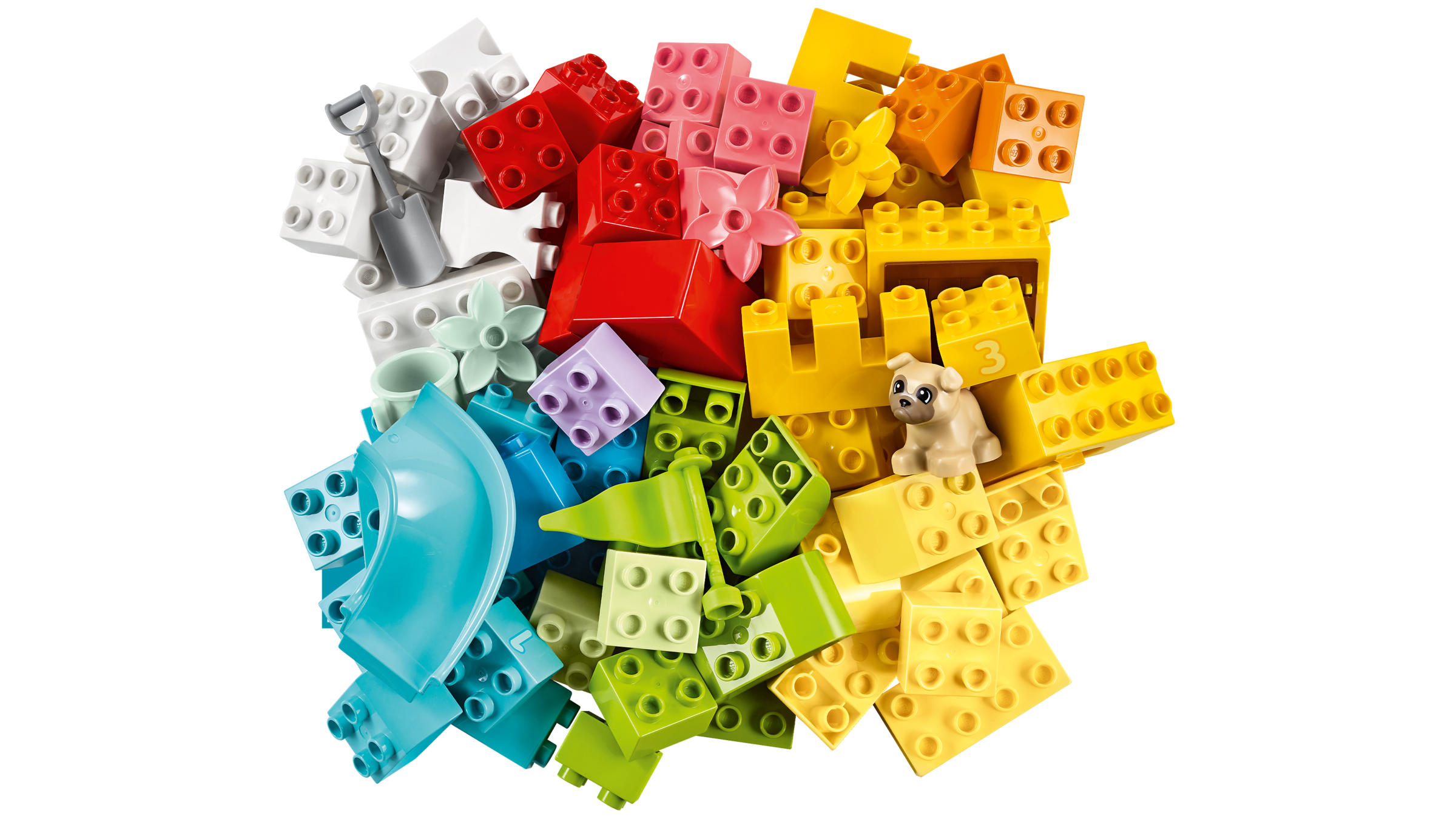 Duplo Deluxe Brick Box building toy 85 pieces - British product