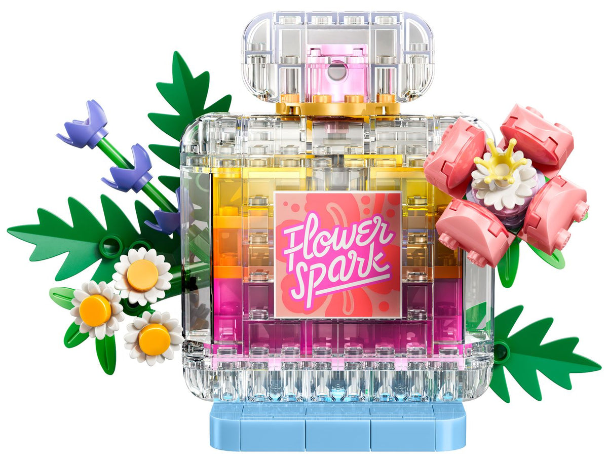 LEGO Creator Floral Decor Perfume Bottle 286-piece building set - British product
