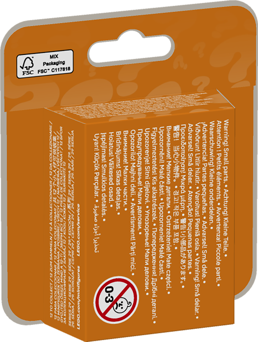 LEGO minifigures mystery box Series 29, imported from the UK