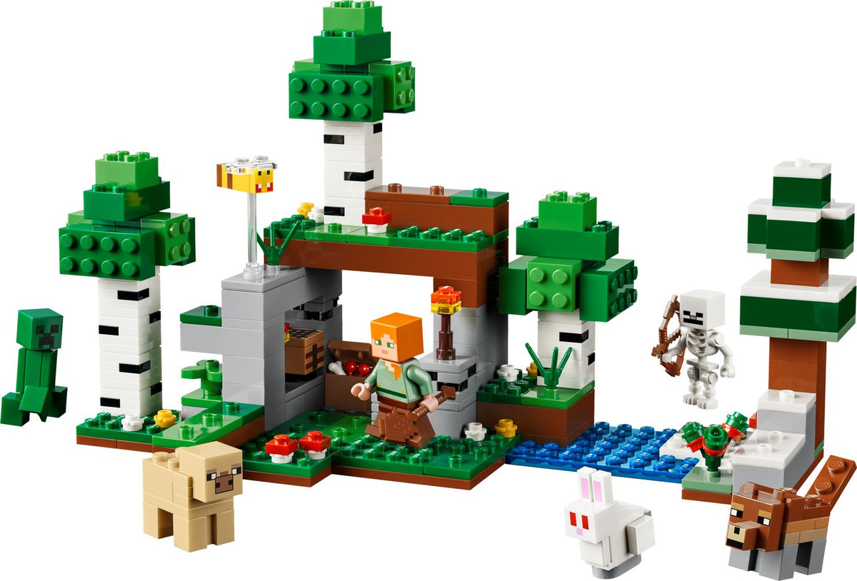 LEGO Minecraft building toy First Night Adventure 301 pieces - British product