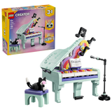 LEGO Creator Music Piano with Cat building set 485 pieces (British brand)