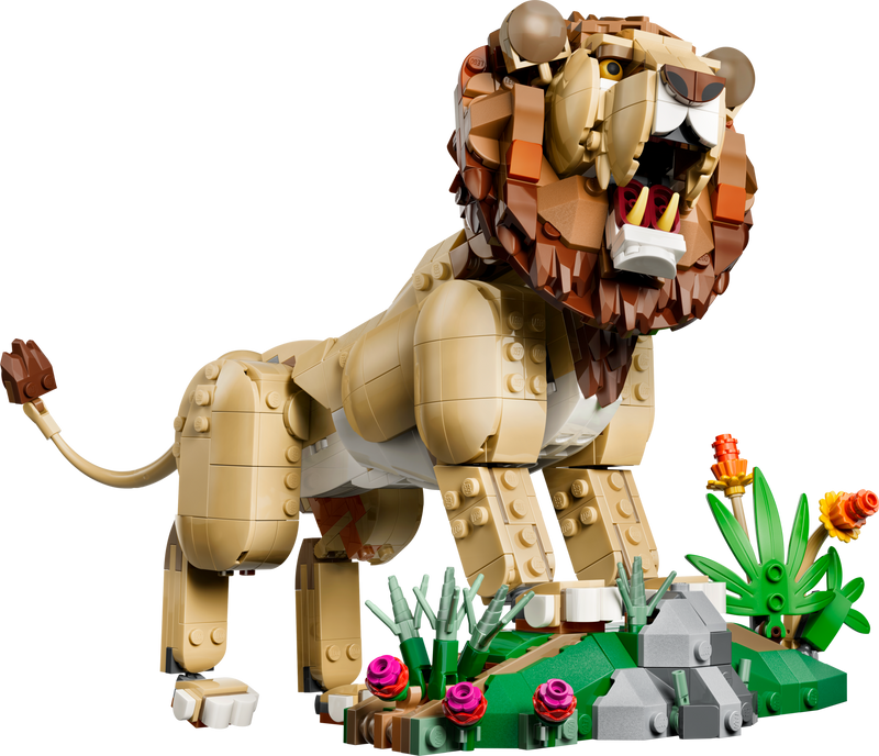 LEGO Majestic Lion 3-in-1 building set 839 pieces, UK version
