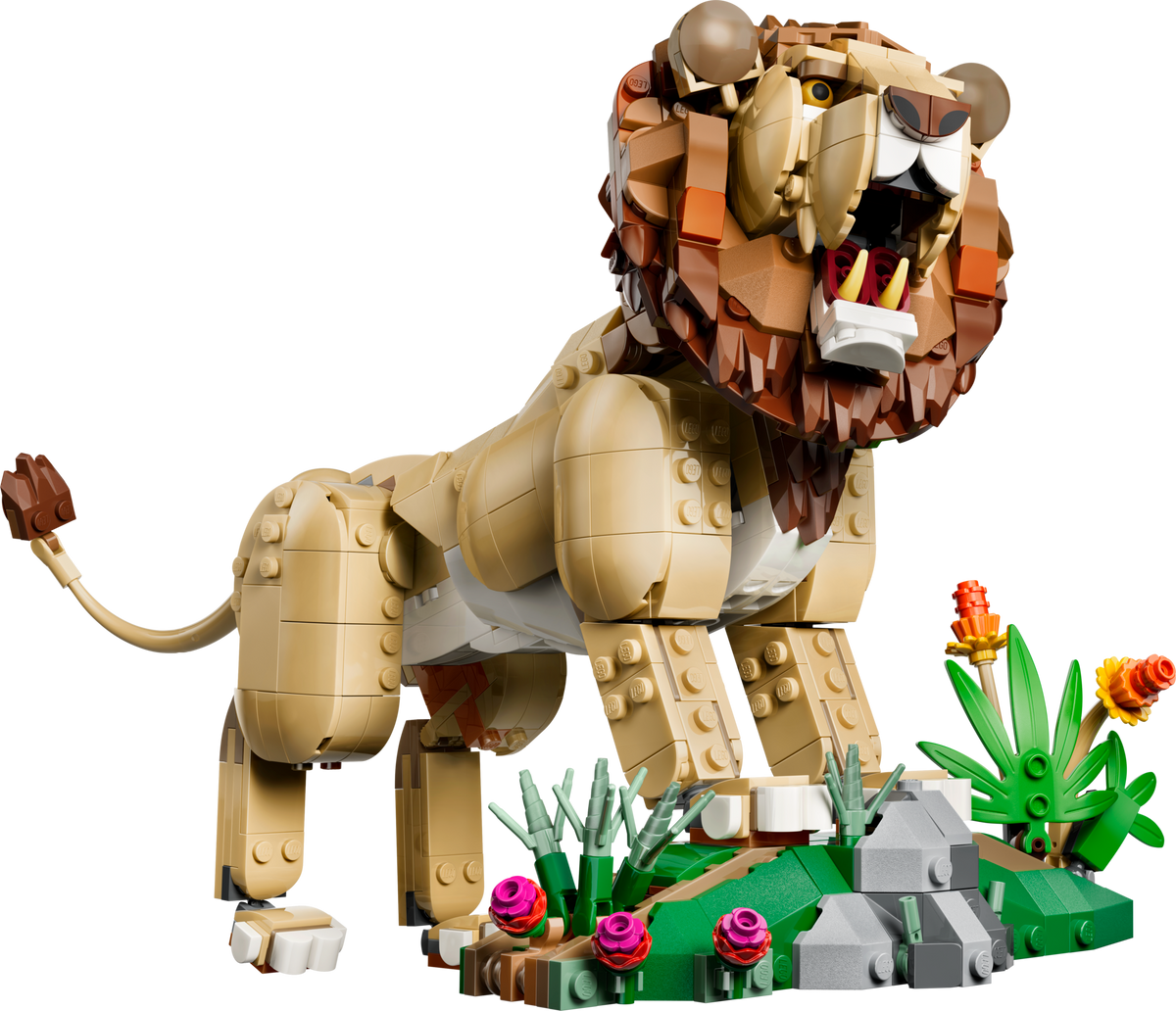 LEGO Majestic Lion 3-in-1 building set 839 pieces, UK version