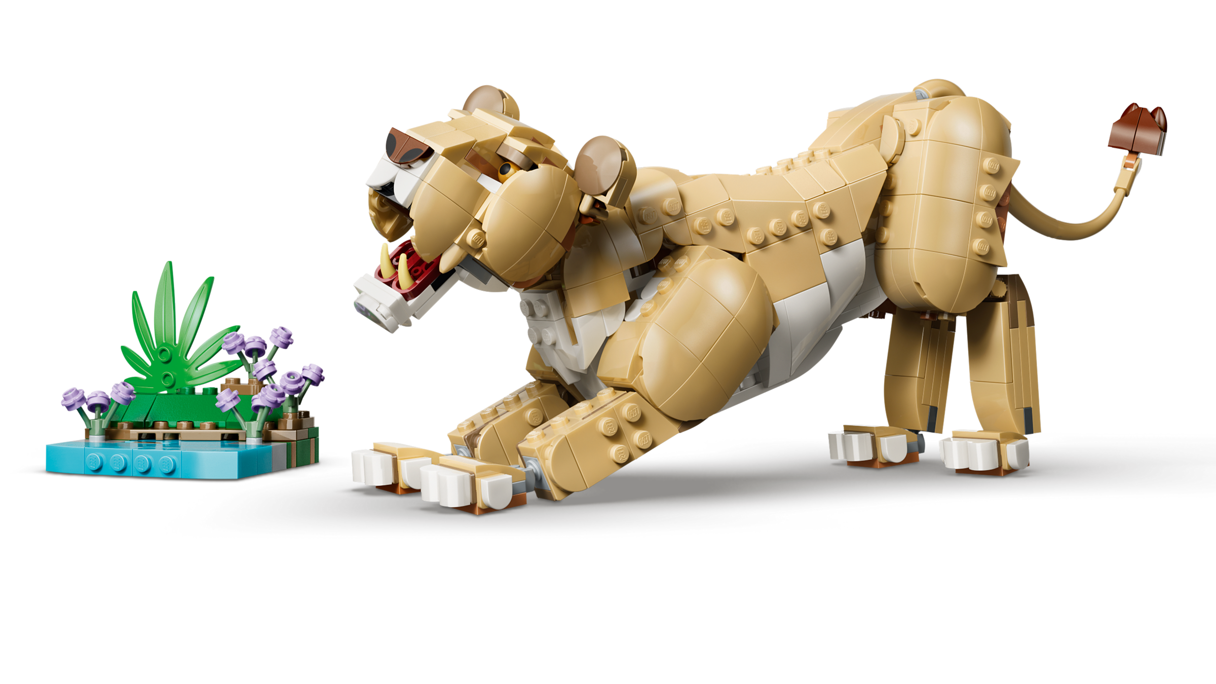 LEGO Majestic Lion 3-in-1 building set 839 pieces, UK version