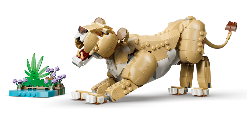 LEGO Majestic Lion 3-in-1 building set 839 pieces, UK version