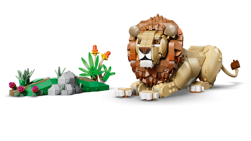 LEGO Majestic Lion 3-in-1 building set 839 pieces, UK version