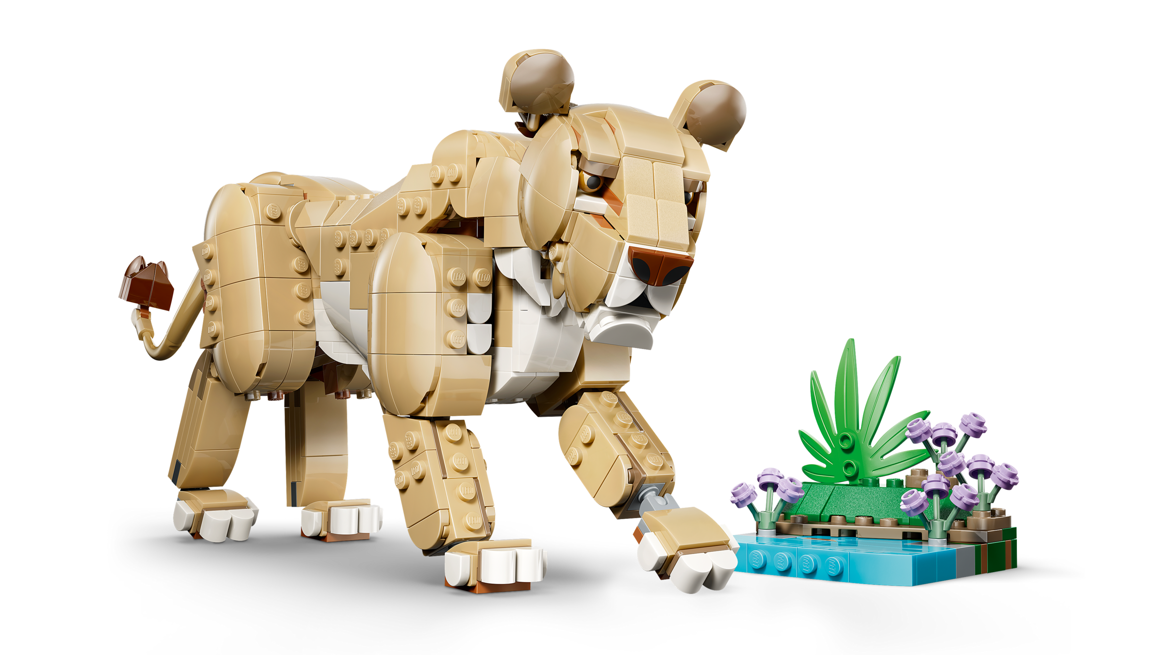 LEGO Majestic Lion 3-in-1 building set 839 pieces, UK version