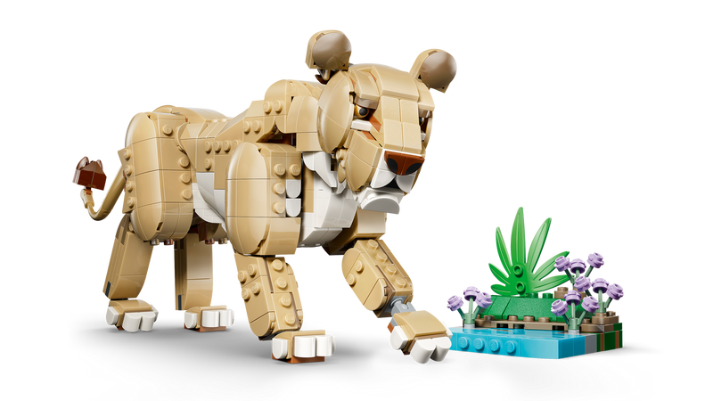 LEGO Majestic Lion 3-in-1 building set 839 pieces, UK version