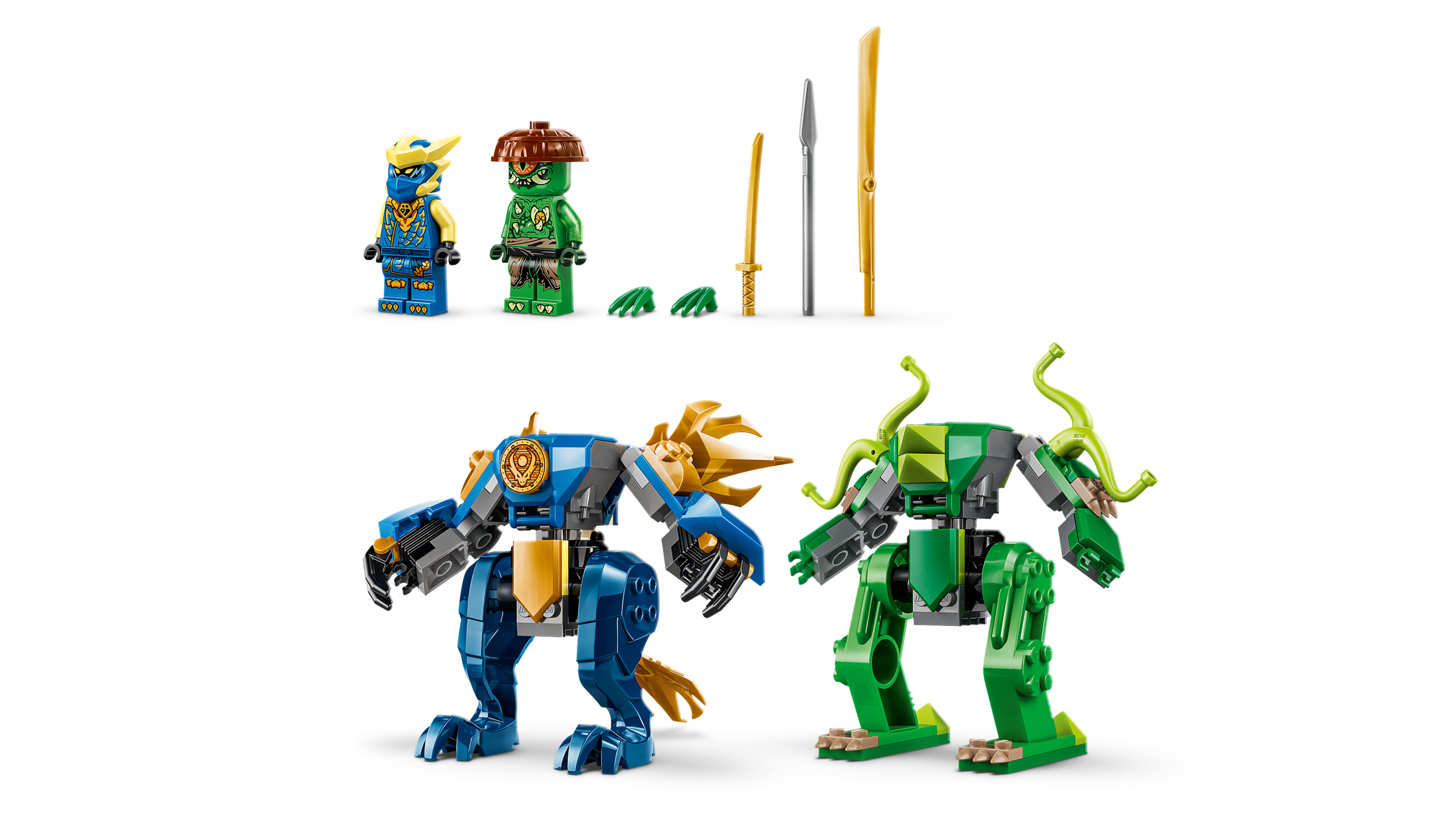 LEGO NINJAGO Jay's Dragon Mech Fight 107pc, imported from the UK