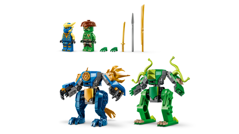 LEGO NINJAGO Jay's Dragon Mech Fight 107pc, imported from the UK